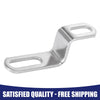 Motorcycle 120mm 30mm 0.8in 1.18in Exhaust Bracket Z-Shape Mounting