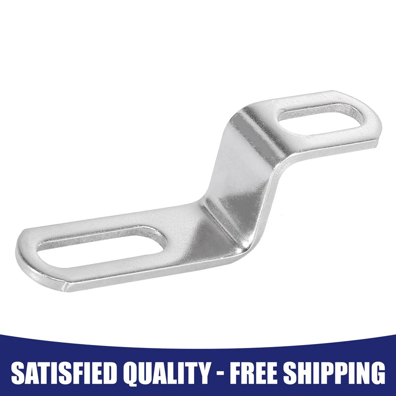 Motorcycle 120mm 30mm 0.8in 1.18in Exhaust Bracket Z-Shape Mounting