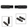 Universal Motorcycle CNC Black Rear Foot Pegs