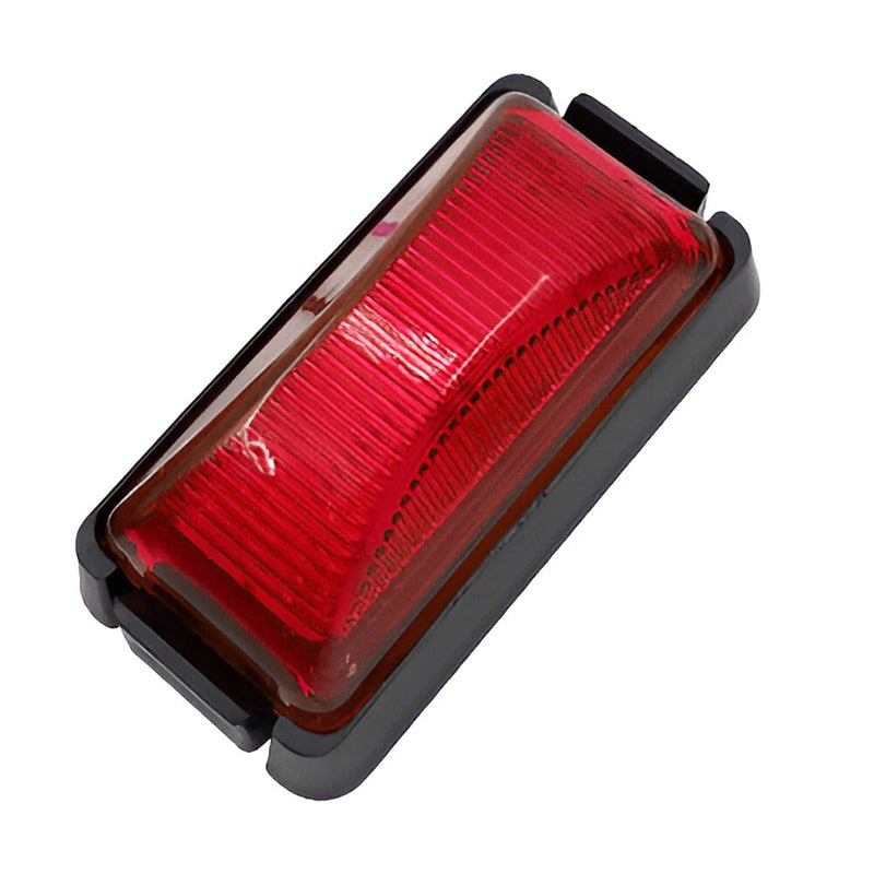 Truck Trailer Universal 6LED Red Clearance Side Marker Lights