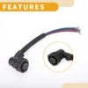 Fiat Ducato Car Tail Light Wiring Harness Connectors (2001-2016)