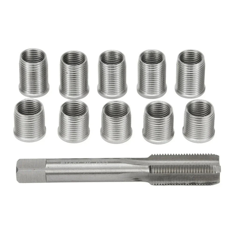 Engine and Generator Spark Repair 11pcs Thread Hole Repair Kit M10X1.25 Tap