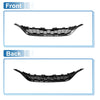 Honda CR-V (2015) - Chrome Silver Tone Black Front Hood Bumper Grille