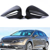 Seat Leon Mk3, Ibiza MK5 Gloss Black Side Mirror Covers (2013-2020)