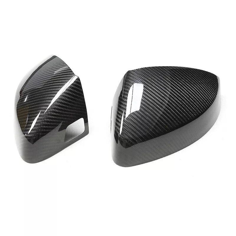 Audi TT R8 16+ w / Lane Assist Dry Carbon Fiber Add-on Side Mirror Cover