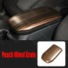 Toyota RAV4 Armrest Box Decor Cover Trim Peach Wood Grain (2019–2024)
