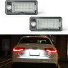Audi A3 8P A4 S4 Q7 White LED Rear Plate Light