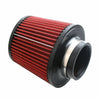 Red Vehicle Model 4" High Performance Cold Air Intake Cone Dry Filter