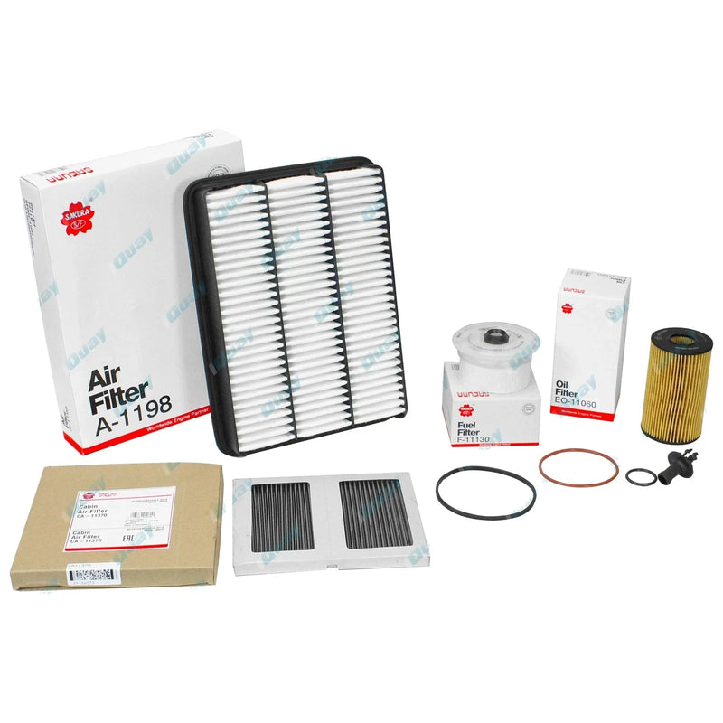 Landcruiser 78 79 Series V8 Diesel 1VD-FTV 4.5L Air Oil & Fuel Filter Kit