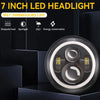 Jeep Wrangler JK 7" Round LED Headlights & 4" Fog Lights Combo (2007-2017)