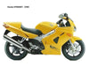 Honda VFR800 Tête de fourche pare-brise Inox Acier (1998–2001)