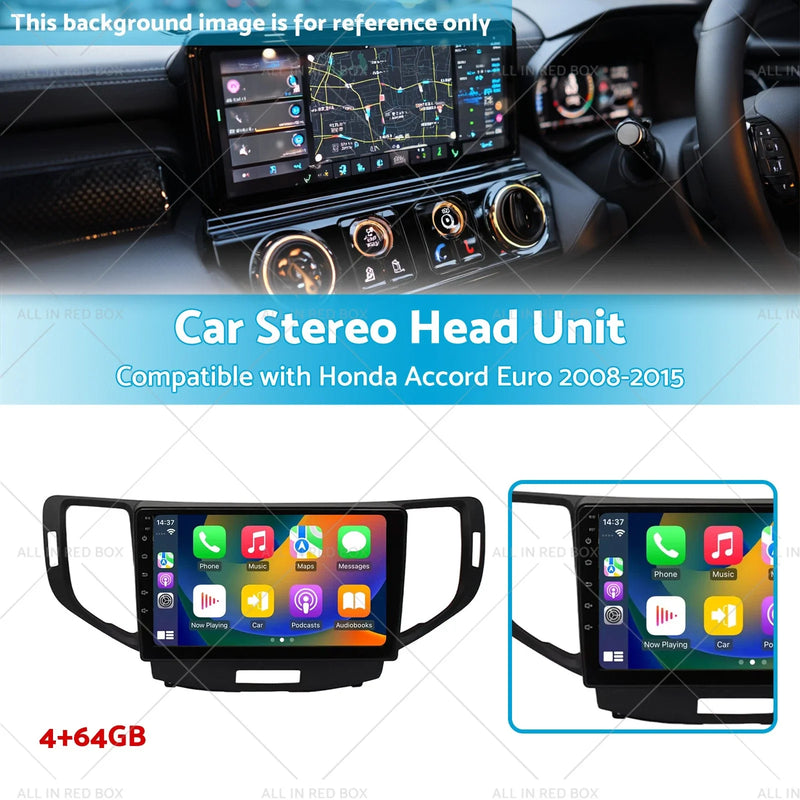 Honda Accord Euro (2008-2015) Android 13 Carplay Car Stereo Head Unit