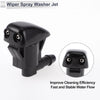 Toyota 6 x Washer Nozzles & Hose Connectors