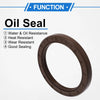 Oil Seal 58x75x8mm Seal Ring Rotary Shaft Seal FKM Rubber 2 x