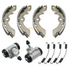 Suzuki QuadRunner 300 LT300E Brake Wheel Cylinders w/Shoes (1987–1989)