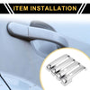Ford F-150 (2015-2020) with Smart Key Holes Car Door Handle Protector Set