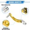 Motorcycle 50cc-250cc ATV Folding Gold Tone Gear Shifter Lever / Universal /