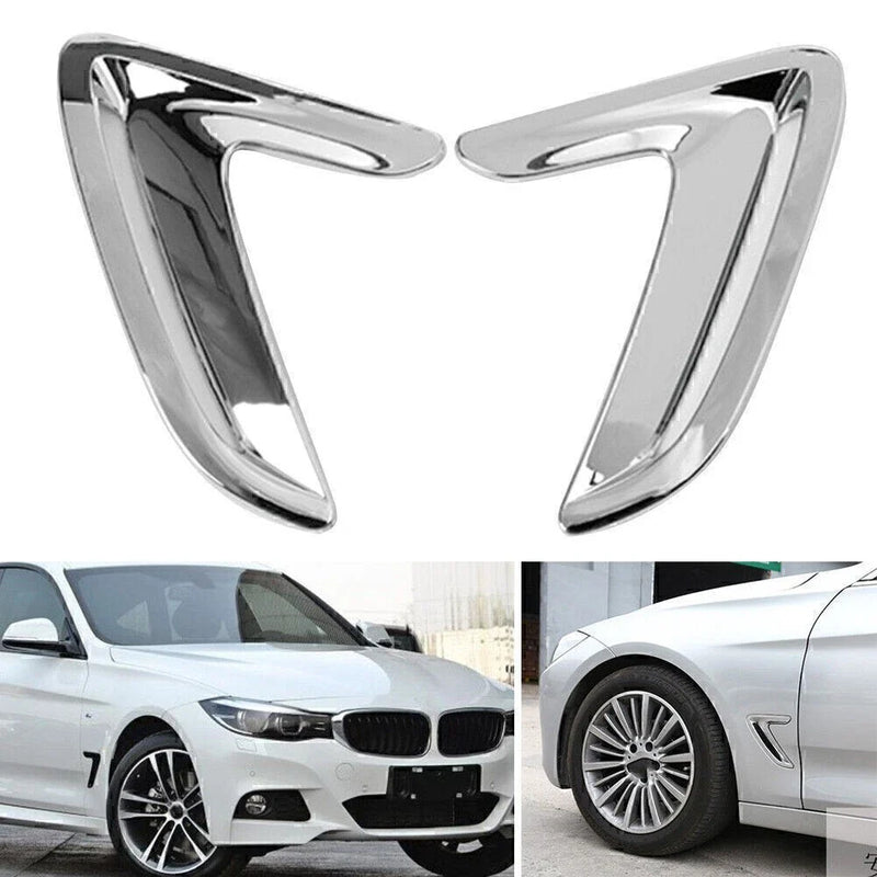 BMW 3 Series GT Side Body Marker Fender Air Wing Vent Trim (2013-2017)