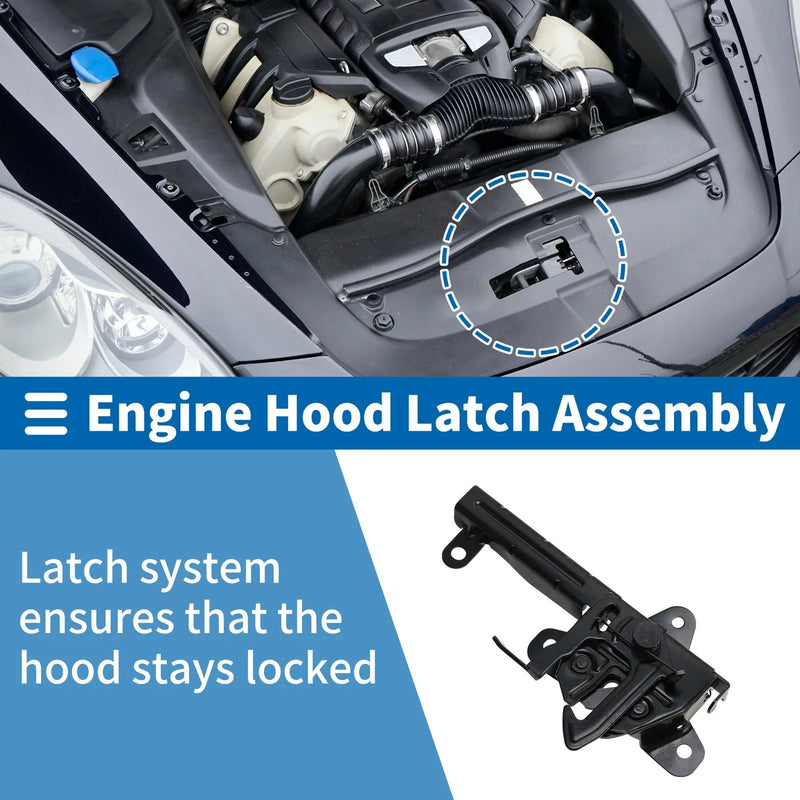 Kia Forte Hood Latch Assembly (2010-2013)