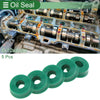 Oil Seal / 5 Pcs / Rotary Shaft Seal TPU 4x10x4mm High Pressure Green