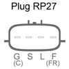 Mitsubishi Pajero Io QA 4 cyl 1.8L 4G93 Alternator (1999-2001)