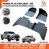 Isuzu D-Max Ute Premium 3D TPE All Weather Floor Mats (2020-2025)