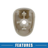 Jeep Liberty (2005-2012) - Set of 2 Sun Visor Clips Retainer