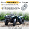 Yamaha Kodiak 400 YFM400FW Grizzly 600 YFM600FW Rear Brake Drum Plate (1993–2001)