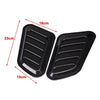 Universal 2 x Auto Decorative Air Flow Intake Hood Scoop Vent Bonnet Cover