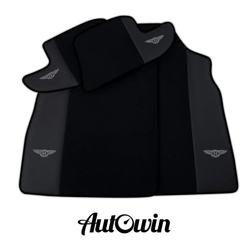 Bentley Continental GT (2011-2018) - AutoWin Brand Black Floor Mats