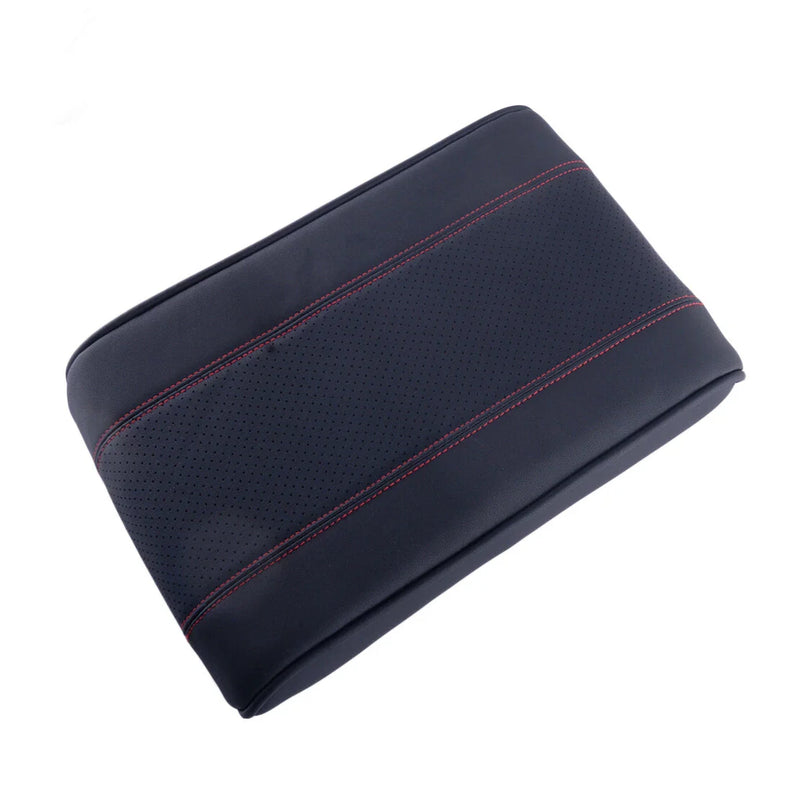 PU Car Center Console - Black Memory Cotton Armrest Cushion Pad