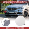 BMW X6 F16 M (2015-2019) - White Front Tow Hook Cover