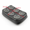 Custom Chopper Sportster 1x Rectangle Pad Seat with 6 Suction Cups (2004-2023)