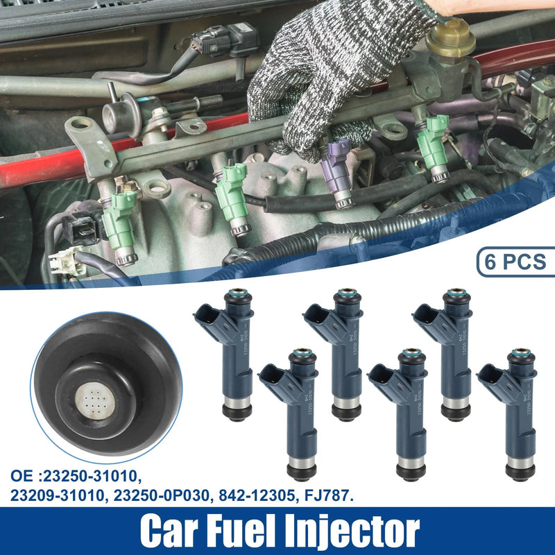 Toyota Tacoma 4.0L 6 Pcs Fuel Injector Nozzle Replacement