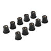 Vibration Dampening 10 x M5 Motorcycle Windshield Rubber Nuts (All Years)