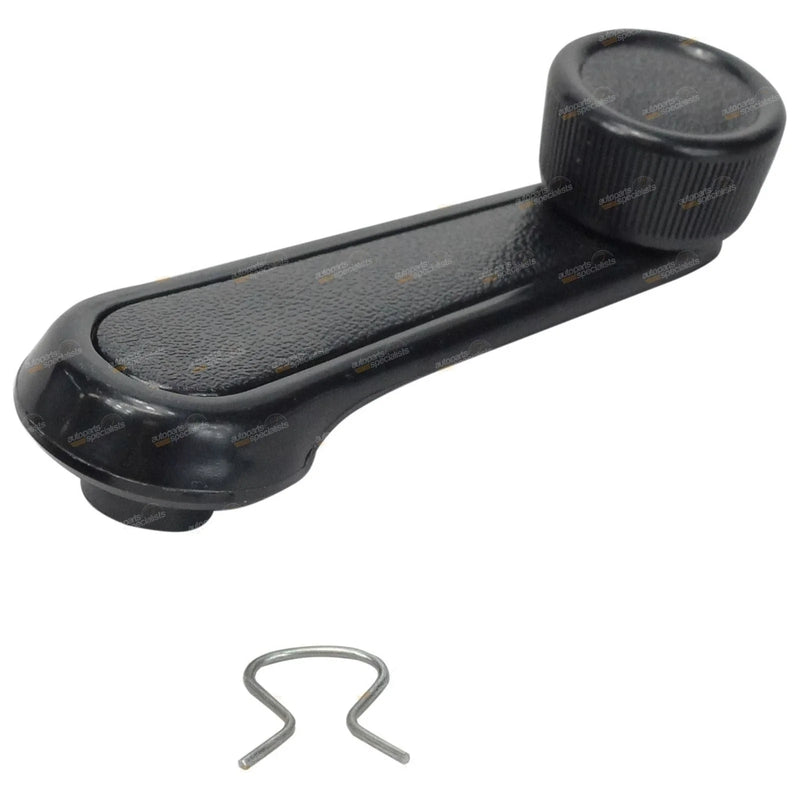 Toyota Hilux 65-67 Front or Rear Black Window Crank Handle (1983–1988)