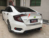 Honda Civic Sedan 2016-2021 Pearl White Universal Spoiler Wing