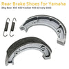 Yamaha Kodiak 400 YFM400FW 2 x Rear Brake Shoes (1993–1999)