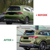 Benz GLC Class X254 (2023-2024) Carbon Look 1pc Rear Spoiler Lip