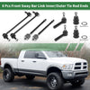 Dodge Caravan 8pcs Front Suspension Kit Tie Rod Ends & Sway Bar Links