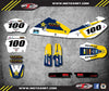 Husqvarna CR 125 250 Custom Graphics Kit NIMBLE STYLE (2000-2004)