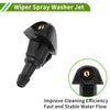 Honda (2001-2005) 1 Set Windshield Washer Nozzle & Hose Connector