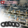 Rotary Shaft Seal / 28x47x10mm 5 Pcs / Oil Seal Nitrile 70 Durometer Rubber