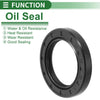 Oil Seal / 38x56x8mm / Seal Ring Rotary Shaft Seal NBR Rubber 5 Pcs