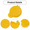 Ford 2 x Yellow Windshield Washer Fluid Reservoir Tank Caps