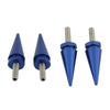 Harley Touring Road Glide (1998-2025) Blue 4 x Windscreen Screw Bolts Spike