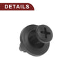 Honda Prelude 1992-1996 2.2L 2.3L Black 100 Pcs Front Fender Skirt Clips