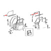 Toyota Land Cruiser FZJ71 / 75 / VDJ79 Front Door Glass Weatherstrip