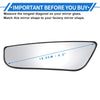 Ford E150 Left Driver Side Lower Mirror Glass (2004-2014)