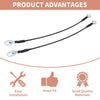 Ford Explorer Sport Trac & F-150 Tailgate Support Cables (2001-2005)